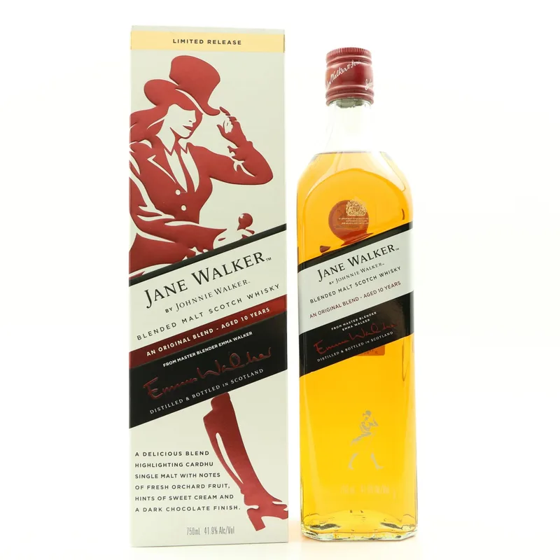 Jane Walker 10 Year Old By Johnnie Walker 75cl (75cl, 41.9%)