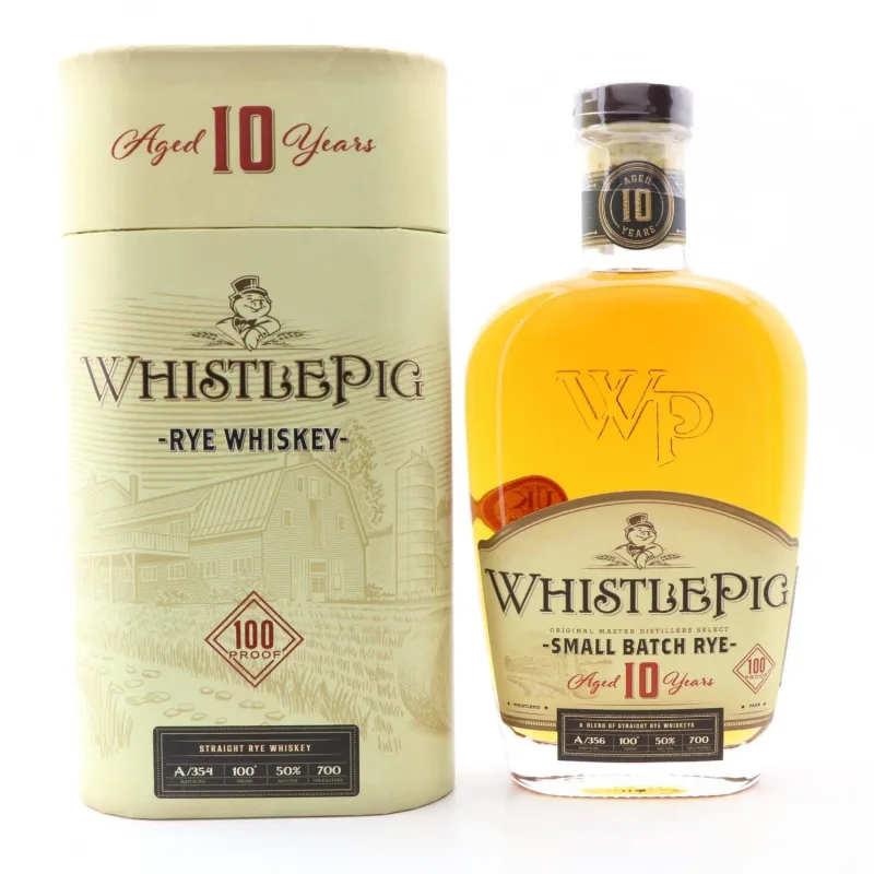 WhistlePig 10 Year Old Small Batch 100% Rye (2022)