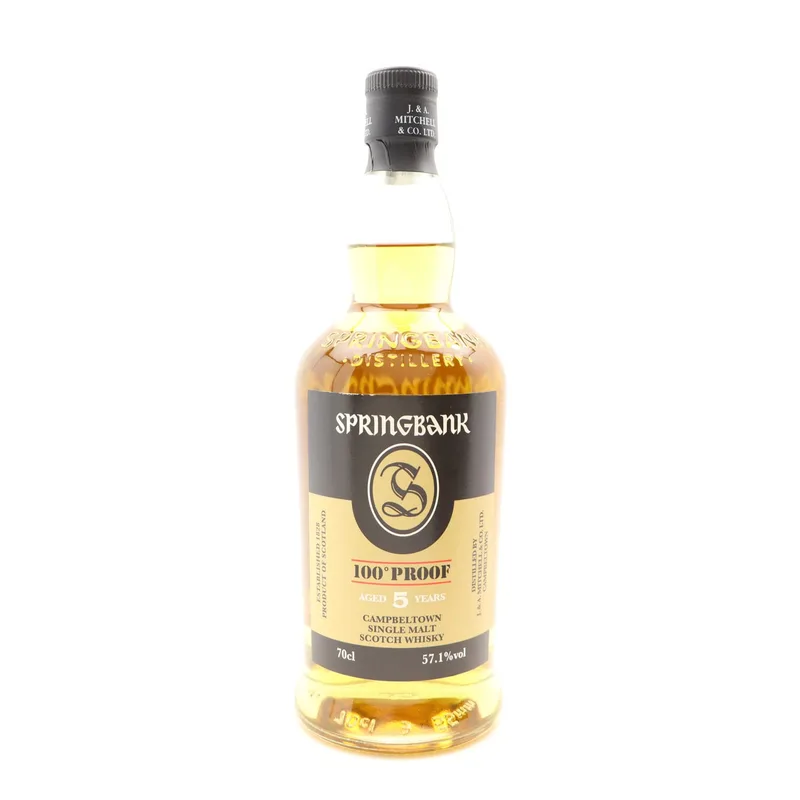 Springbank – 5 Year Old 100º Proof (70cl, 57.1%)