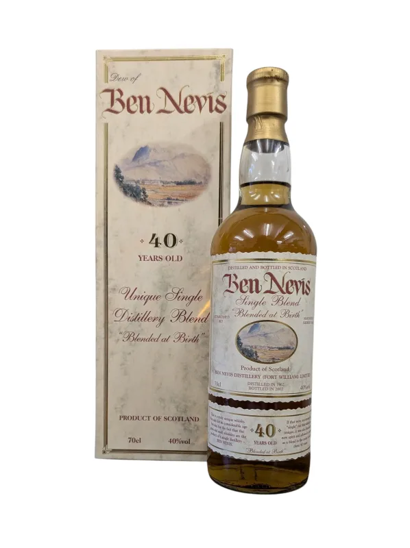 Ben Nevis – 1962 40 Year Old