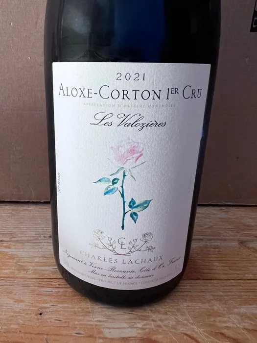 2021 Charles Lachaux "Les Valozières" - Aloxe-Corton 1er Cru - 1 Bottle (0.75L)