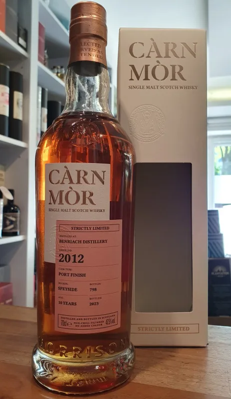Benriach – 2012 Port Cask Carn Mor Strictly Limited (70cl, 47.5%)