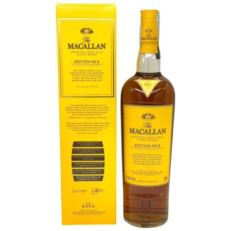 Macallan – Edition No 3 (70cl, 48.3%)
