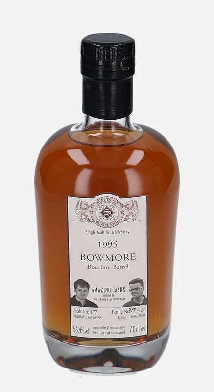 Bowmore – 1995 Malts of Scotland Amazings Casks