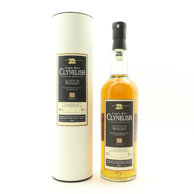 Clynelish – 12 Year Old Friends Of The Classic Malts 2009 Release (70cl, 46%)