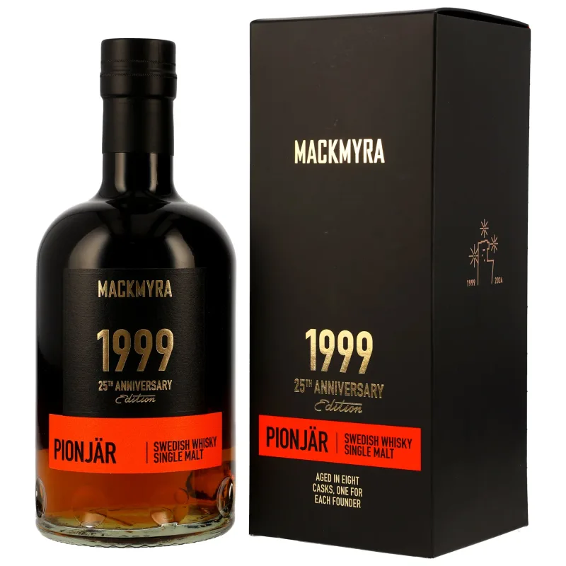 Mackmyra – Pionjär 25th Anniversary (70cl, 46.9%)