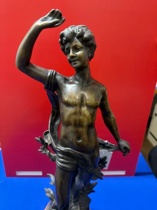 Statue, Apollo - 62 cm - Brass, Bronze