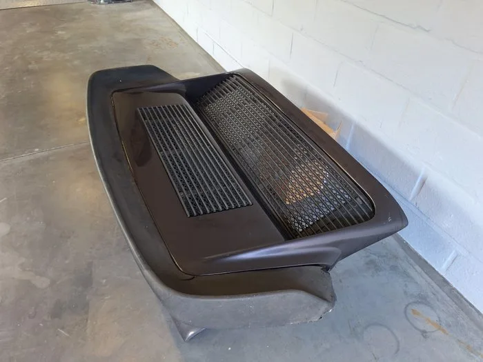 Car part (1) - Porsche - Porsche 911 Turbo Whale Tail Spoiler with Engine Lid – 1970s”. - 1970-1980