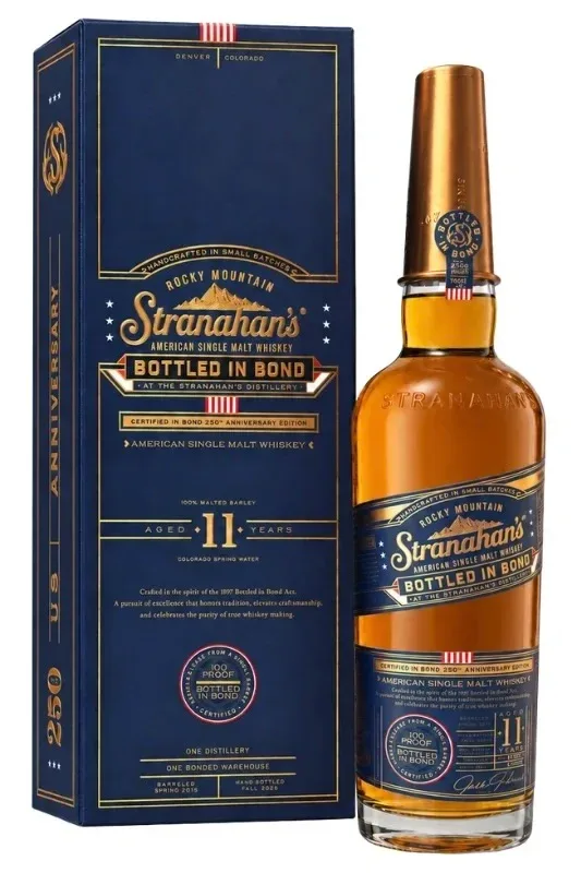 Stranahan's 11 Year Old Bottled-in-Bond American Single Malt Whiskey