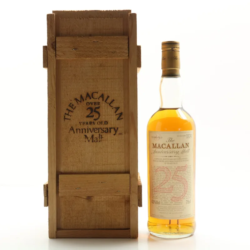 Macallan – 1965 25 Year Old Anniversary Malt 75cl (75cl, 43%)