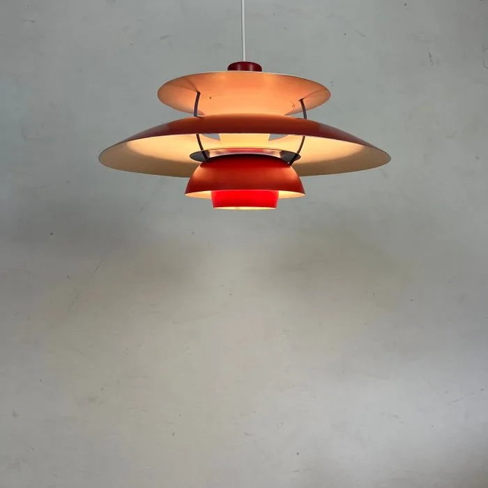 Louis Poulsen - Poul Henningsen - Hanging lamp - PH5 - Metal, Aluminium