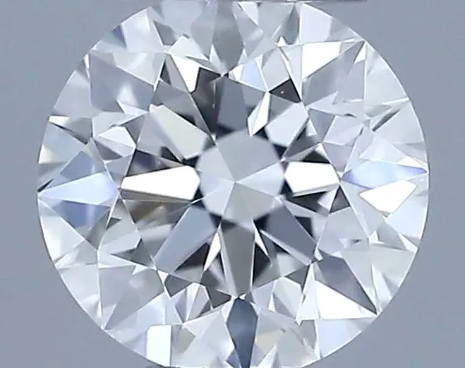 1 pcs Diamond (Natural) - 0.50 ct - Round - F - IF - International Gemological Institute (IGI) - *VG EX VSL*