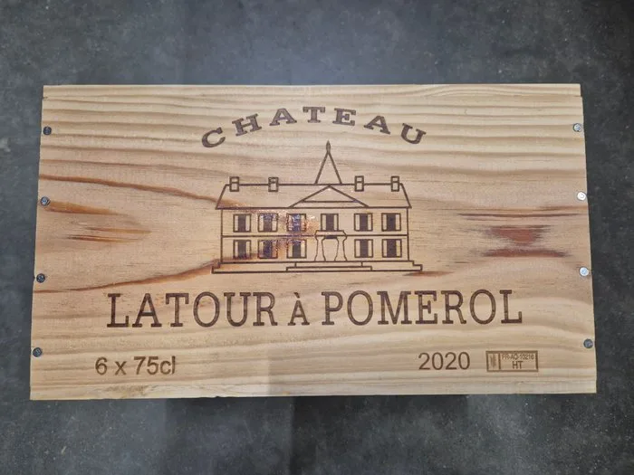 2020 Chateau Latour à Pomerol - Pomerol - 6 Bottles (0.75L)