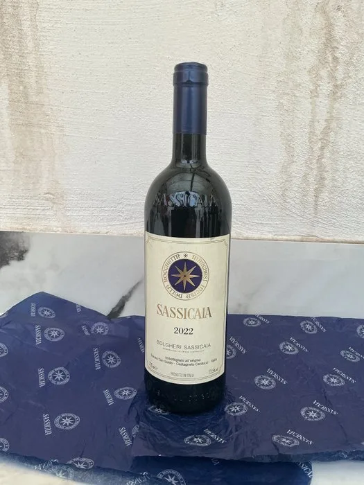 2022 Tenuta San Guido, Sassicaia - Bolgheri - 1 Bottle (0.75L)