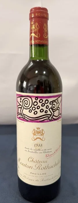 1988 Château Mouton Rothschild - Pauillac 1er Grand Cru Classé - 1 Bottle (0.75L)