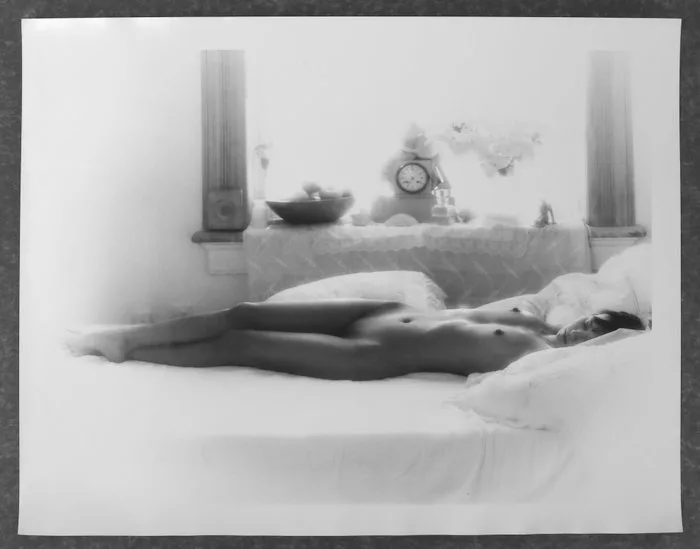 Richard Selby (1933-) - Reclyning nude - vintage 1978