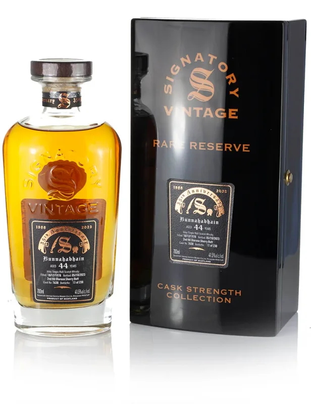 Bunnahabhain – 44 Year Old 1978 Signatory 35th Anniversary