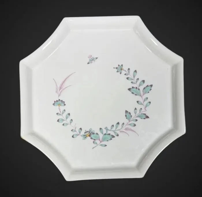 Meissen - Platter - Porcelain - Indian flower bowl