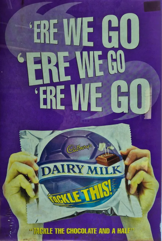 Cadbury's Dairy Milk advertising poster
