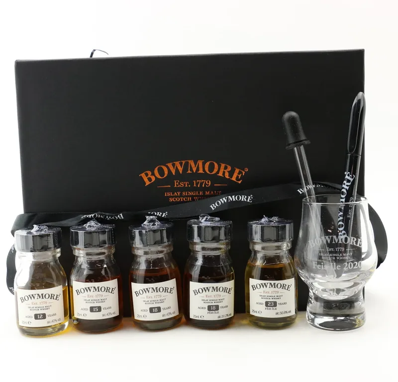 Bowmore Tasting Set Feis Ile 2020 Minis 5 x 2.5cl (2.5cl, 40%)