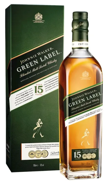 Johnnie Walker Green Label 15 Year Old (70cl)