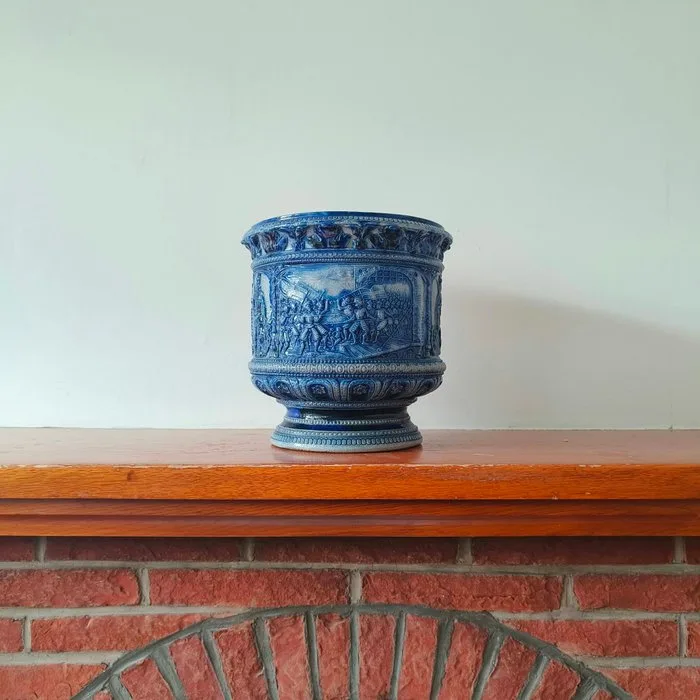 REINHOLD HANKE - Pot - 604 - Earthenware - German Westerwald potter