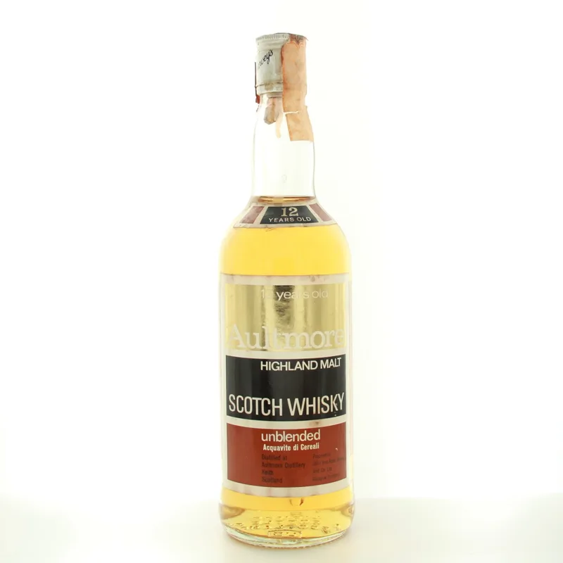 Aultmore 12 Years Old (1970s Edition)