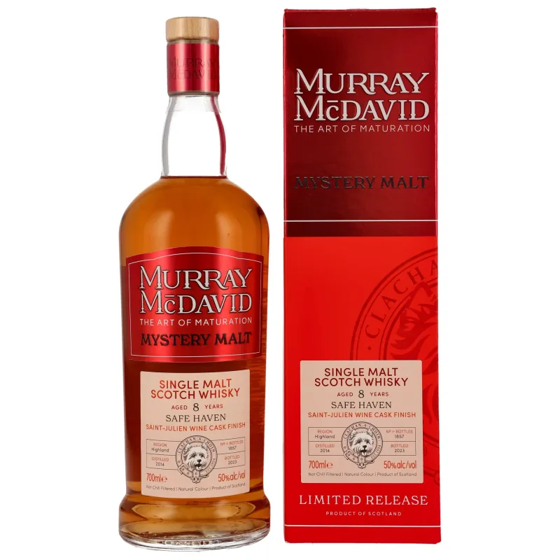 Safe Haven (Ledaig) 2014/2023 8 Year Old Saint-Julien Wine Cask Finish Murray McDavid