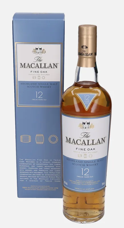 Macallan – 12 Year Old Fine Oak Triple Cask Matured