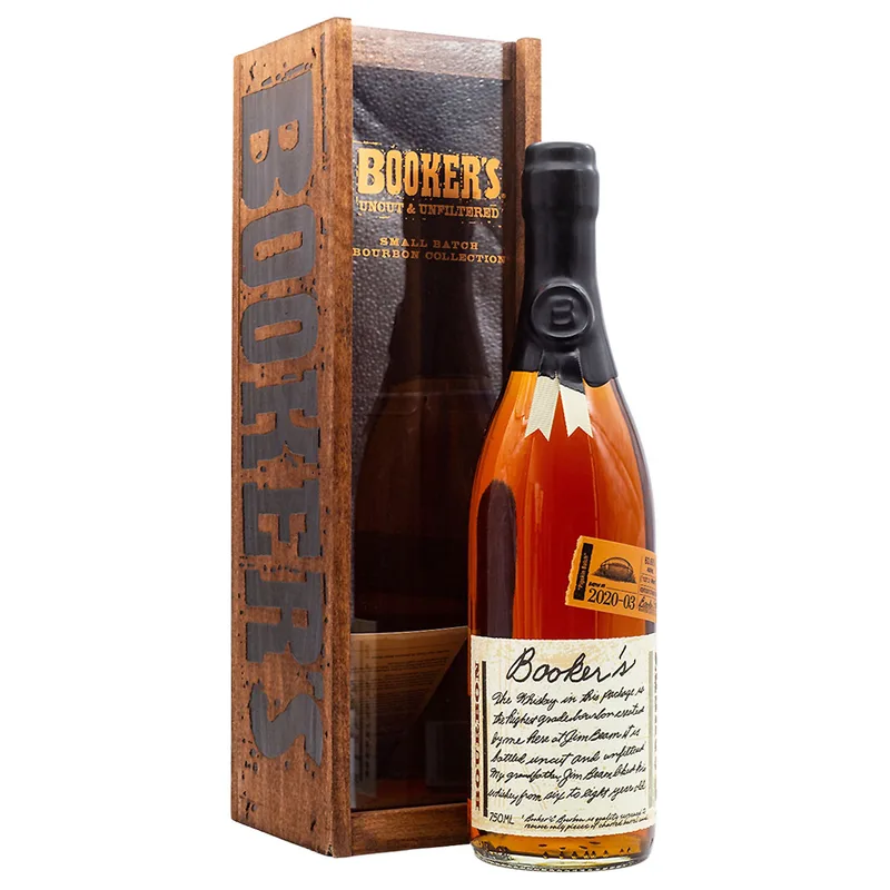 Booker's Pigskin Batch 2020-03 Uncut & Unfiltered Small Batch Bourbon Whiskey (75cl, 63.6%)