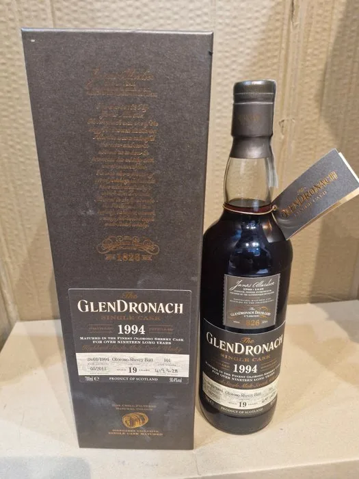 Glendronach 1994 19 years old Cask no. 101 - b. 2013 - 700ml
