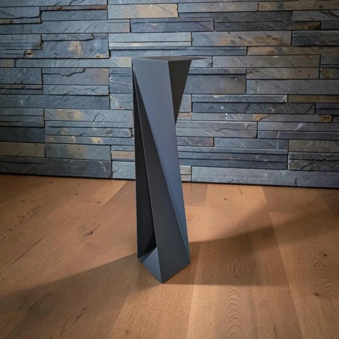 JVSculptures - Javi Villarroel Seoane - Stand - Angular Pedestal - Steel - Sculptural Support