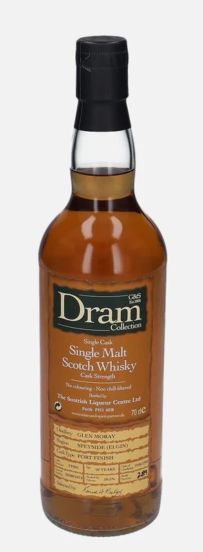 Glen Moray – 1992 20 Year Old The Scottish Liqueur Centre Dram Collection