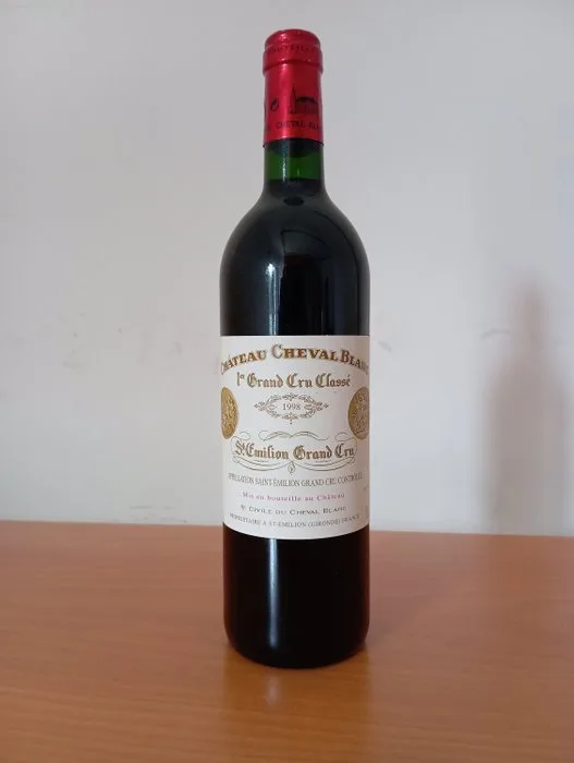 1998 Chateau Cheval Blanc - Saint-Émilion 1er Grand Cru Classé - 1 Bottle (0.75L)
