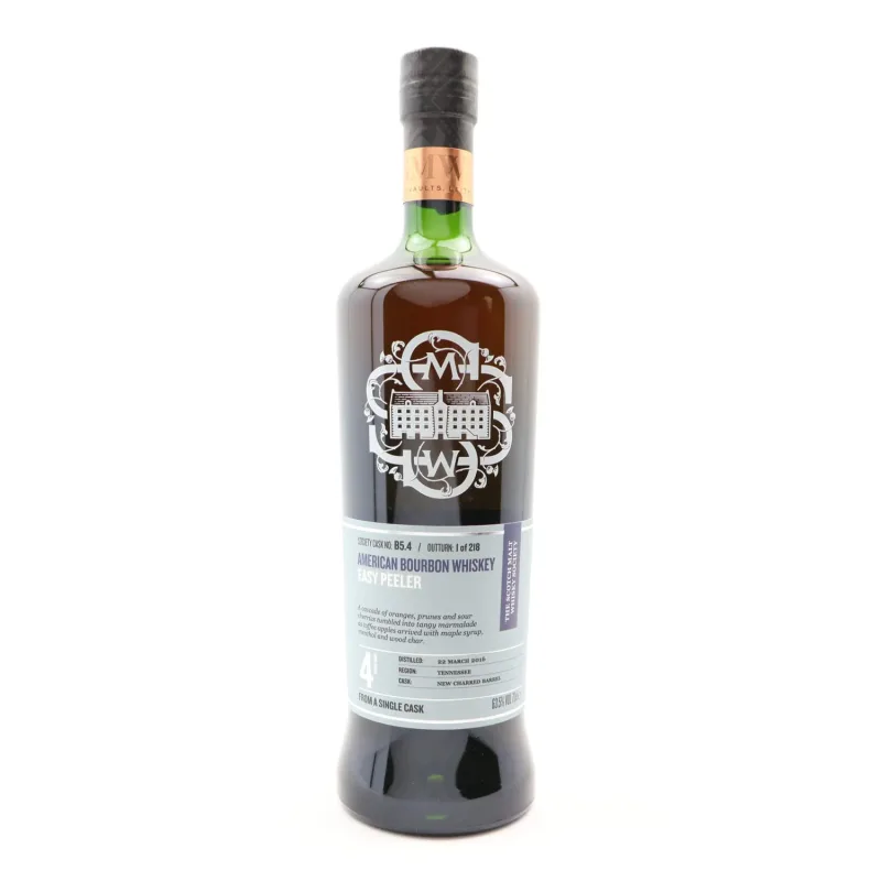 George Dickel – 4 Year Old 2016 SMWS Single Charred Barrel B5.4 Easy Peeler Tennessee Whiskey (2020)