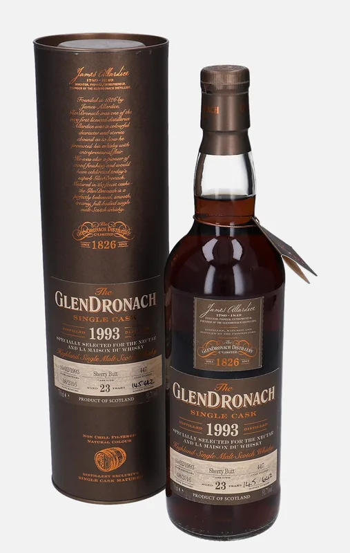 Glendronach – 1993 23 Year Old Single Cask