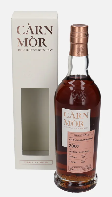 Mannochmore – 2007 13 Year Old Morrison Scotch Whisky Distillers Càrn Mòr