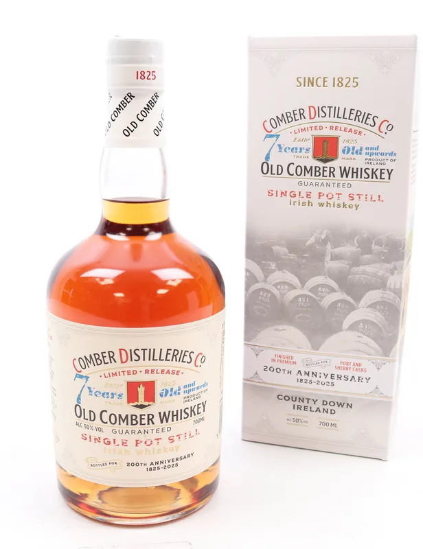 Old Comber Single Pot Still 7 Year Old 200th Anniversary