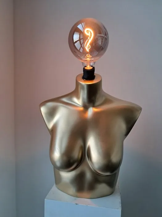 Hans Boodt - Table lamp - Resin, polyester