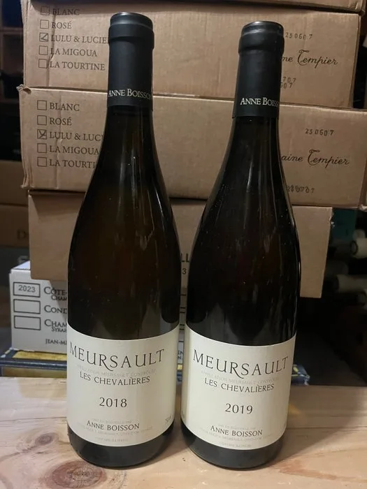 2018 & 2019 Anne Boisson "Les Chevalières" - Meursault - 2 Bottles (0.75L)