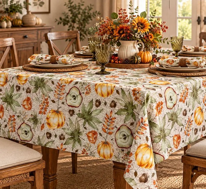 Enchanted Autumn - Tablecloth - 130 cm - 240 cm