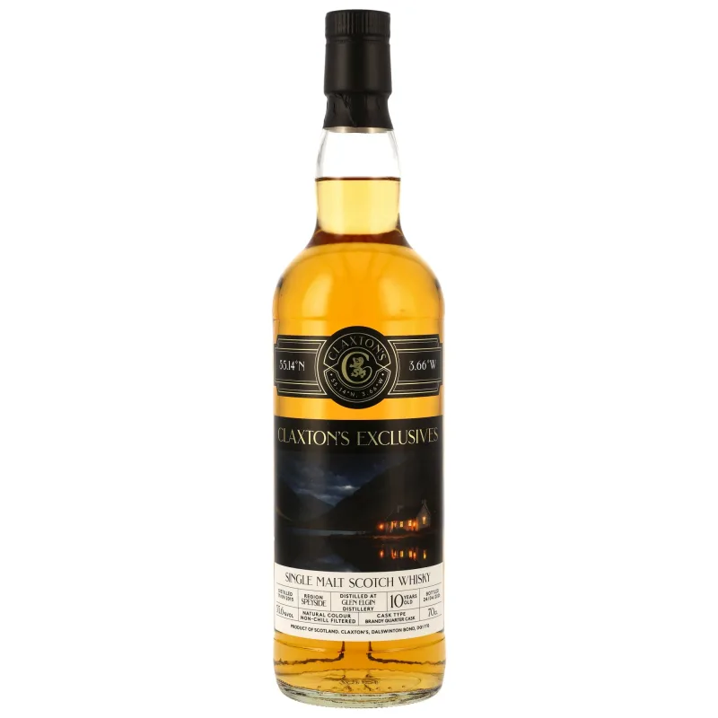 Glen Elgin – 2015 10 Year Old Brandy Quarter Cask Claxton's