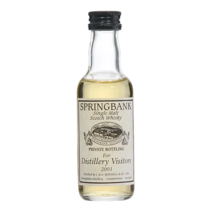 Springbank – Private Bottling for Distillery Visitors 2001 Miniature