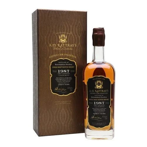 Bunnahabhain – 1987 30 Year Old Vintage Cask Collection (A.D. Rattray) (48.3%)
