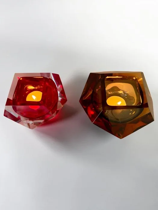 La Serenissima - Candleholder 1960s - Murano glass