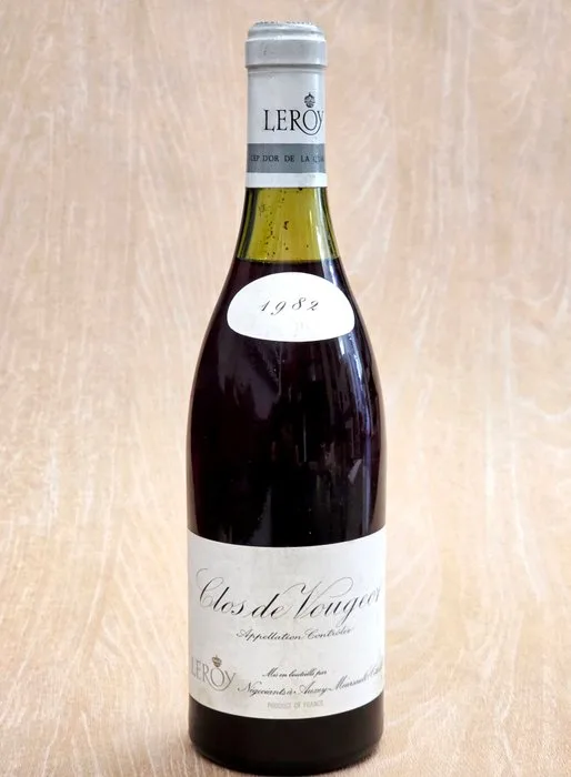 1982 Leroy Clos de Vougeot - Burgundy - 1 Bottle (0.75L)