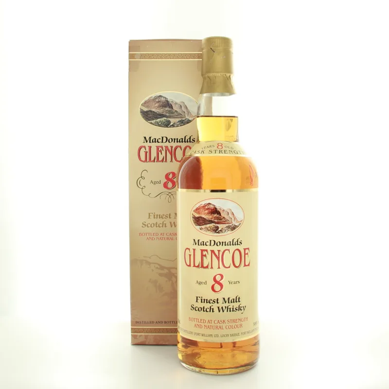 Glencoe 8 Years Old Cask Strength (70cl, 58%)