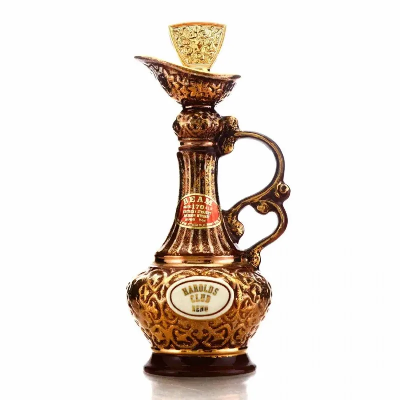 Jim Beam 170 Month Old 14 Year Old Harolds Club Reno Decanter 1980 (75cl, 40%)