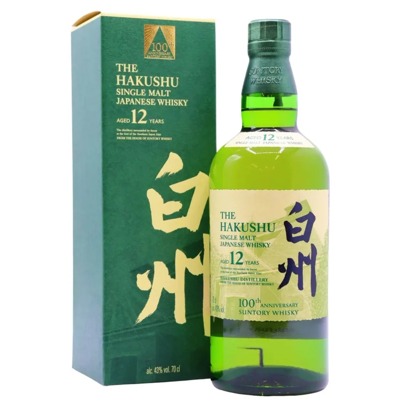 Hakushu – 12 Year Old Suntory 100th Anniversary Limited Edition (2023) (70cl, 43%)