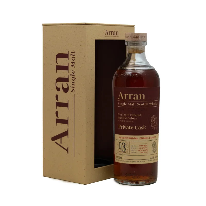 Arran – 13 Year Old Ex Sherry Hogshead Single Cask 2012/2931
